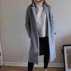 Beautiful Grey Coat / Peacoat